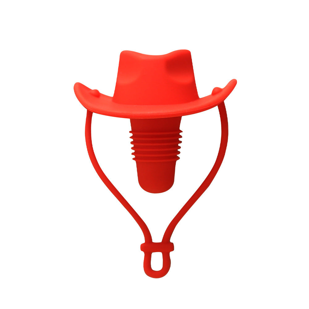 VinoRodeo – Cowboy Hat Silicone Wine Stopper