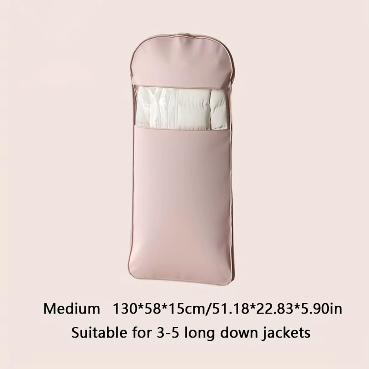 Down Jacket Compression Dust Cover, Wardrobe Clothes, High-Quality Dust-Proof Hanging Household Visible Clothing Dust Cover