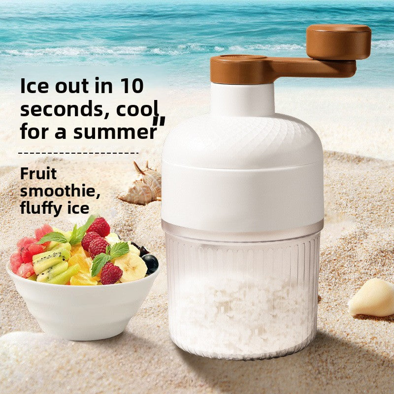 Manual shaved ice small slush machine