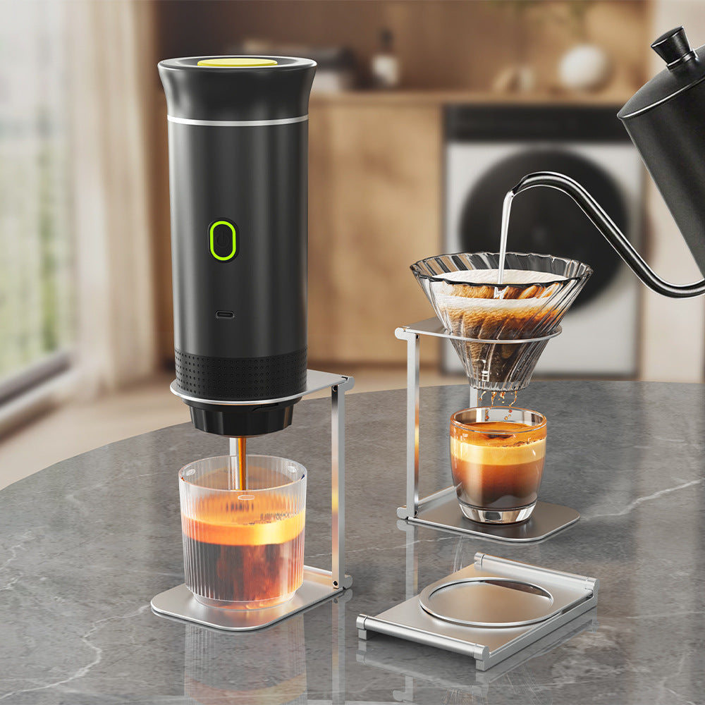 Portable Electric Espresso Coffee Machine with Pump Pressure