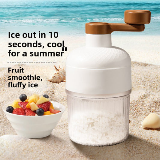 Manual shaved ice small slush machine