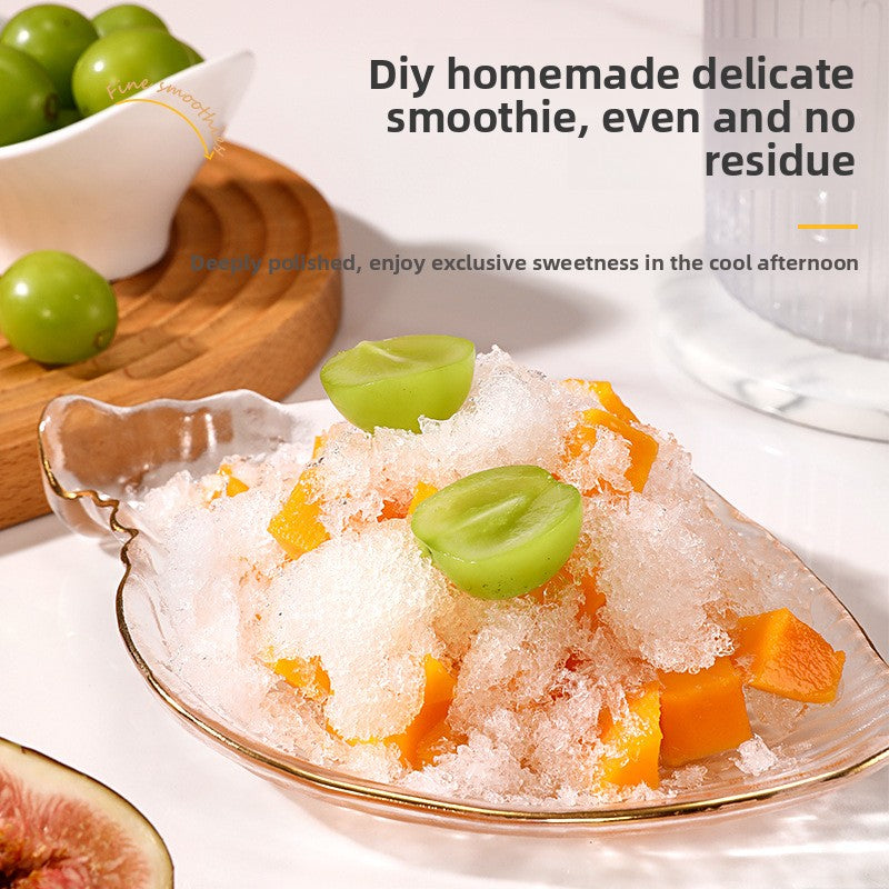 Manual shaved ice small slush machine